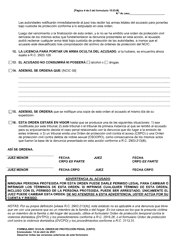 Formulario 10.03-B Orden De Proteccion Penal (Crpo) - Ohio (Spanish), Page 4