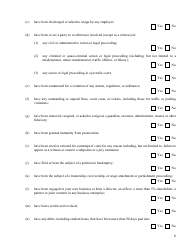 Re-examination Character Questionnaire - Ohio, Page 6