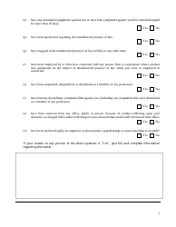 Re-examination Character Questionnaire - Ohio, Page 7