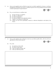 Re-examination Character Questionnaire - Ohio, Page 8