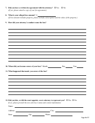 Application for Reimbursement - Lawyers&#039; Fund for Client Protection - Ohio, Page 4