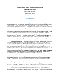Document preview: Formulario De La Queja - Ohio (Spanish)