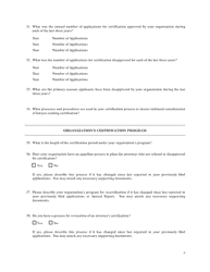 Application for Reaccreditation as a Certifying Agency for Attorneys as Specialists in Ohio - Ohio, Page 6