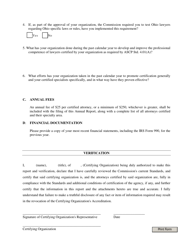 Annual Reporting Form by Certifying Agency - Ohio, Page 3