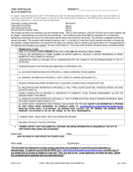 Fire Sprinkler Plan Submittal - City of Fort Worth, Texas, Page 2