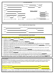 Homebuyer Assistance Program Application - City of Fort Worth, Texas, Page 2