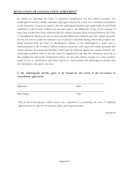 Class 7c Eligibility Application - Cook County, Illinois, Page 6