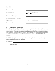 Application for a Writ of Habeas Corpus Pursuant to 28 U.s.c. 2254 - Colorado, Page 4