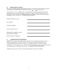 Application for a Writ of Habeas Corpus Pursuant to 28 U.s.c. 2241 - Colorado, Page 3