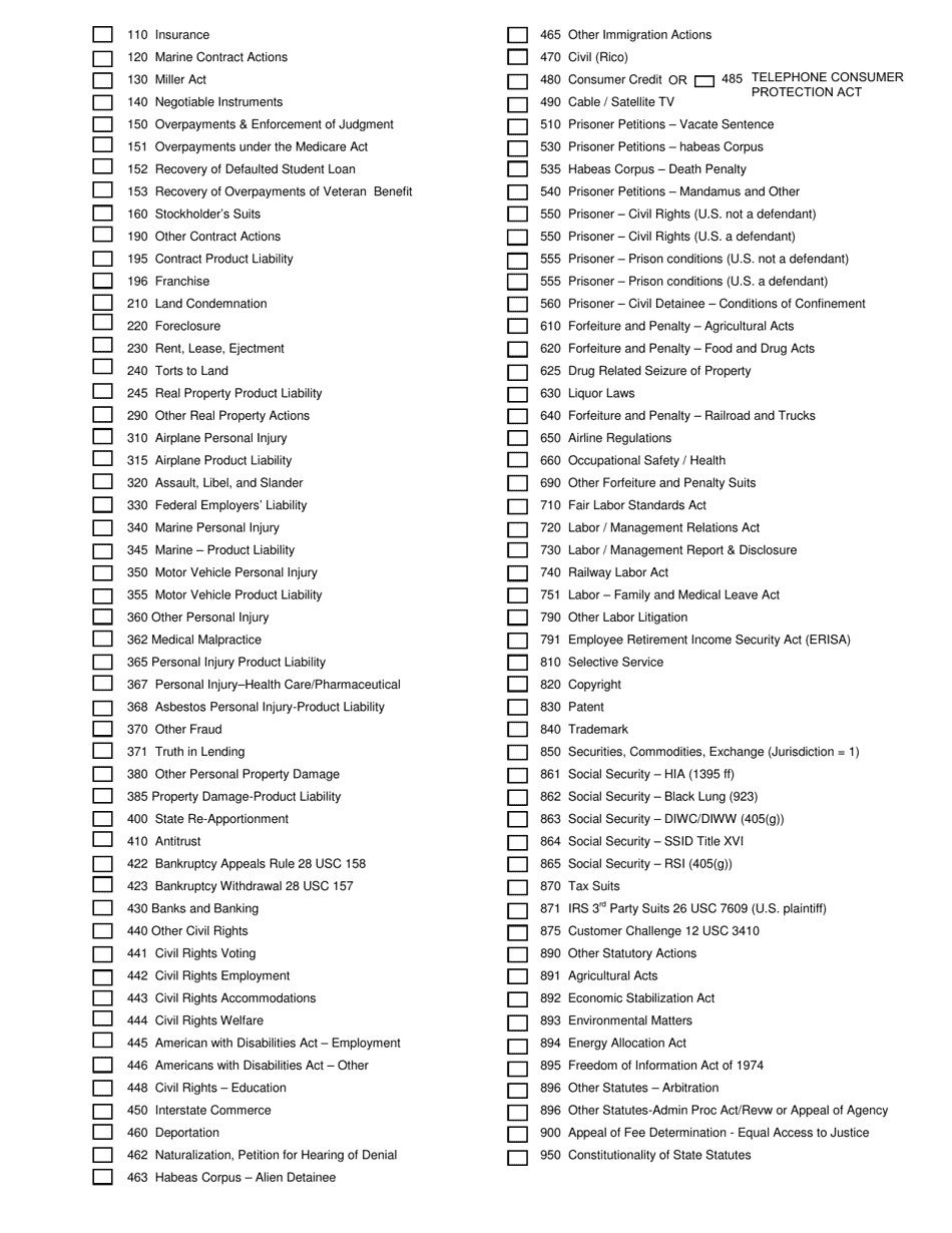 Application to Join the Civil Pro Bono Panel - Colorado, Page 3