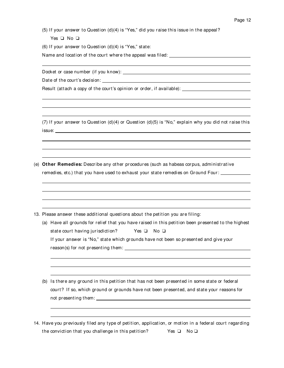 Tennessee Petition Under 28 U.s.c. 2254 for Writ of Habeas Corpus by a ...