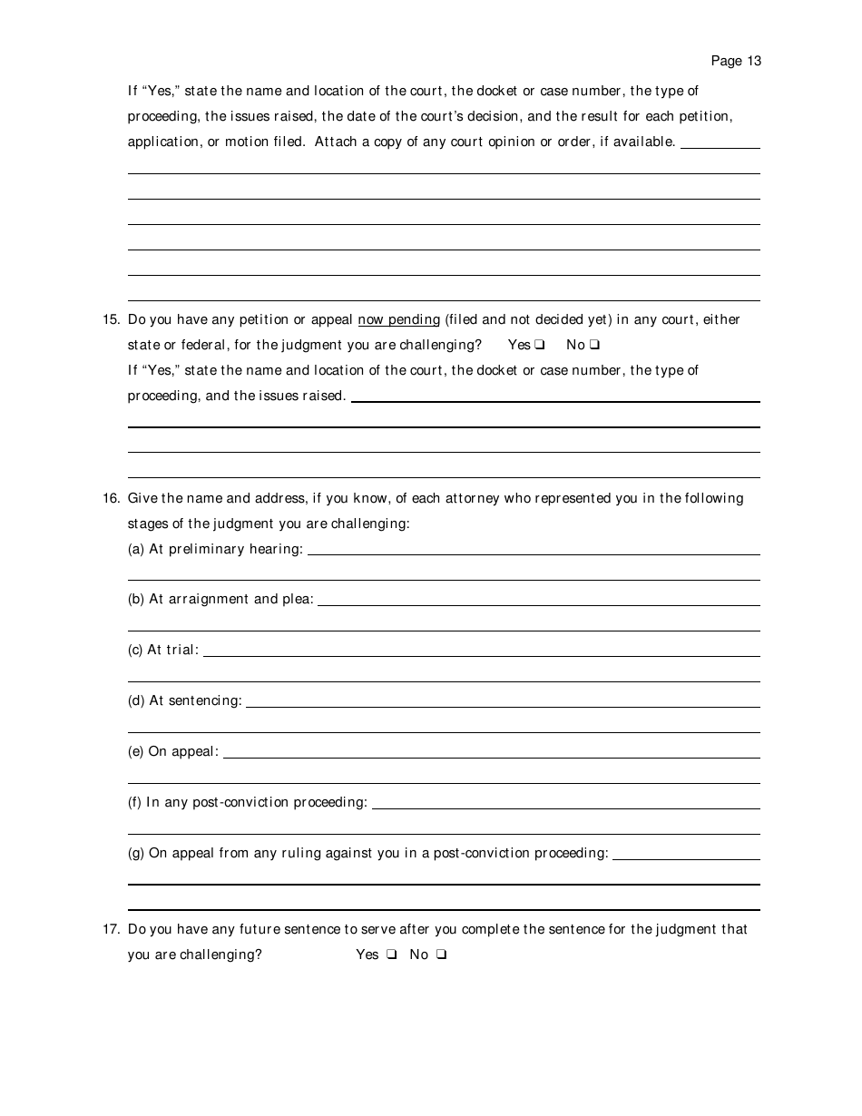Tennessee Petition Under 28 U.s.c. 2254 for Writ of Habeas Corpus by a ...