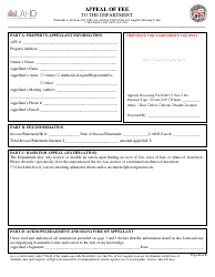 CED Form 1 Appeal of Fee - City of Los Angeles, California, Page 2