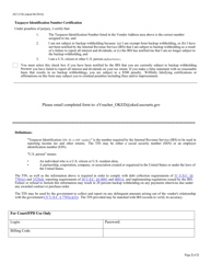Form AO213B Evoucher Billing Information: Cja Attorney - Oklahoma, Page 2