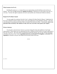 Civil Complaint - Social Security - New York, Page 2