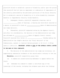 Civil Complaint - Social Security - New York, Page 4