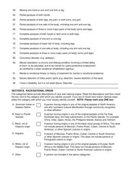 Form DOE F1600.7 Applicant Disability, Race/National Origin and Sex Identification, Page 2