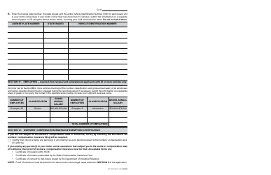 Form DMV706 Application for Motor Carrier Permit - California, Page 8