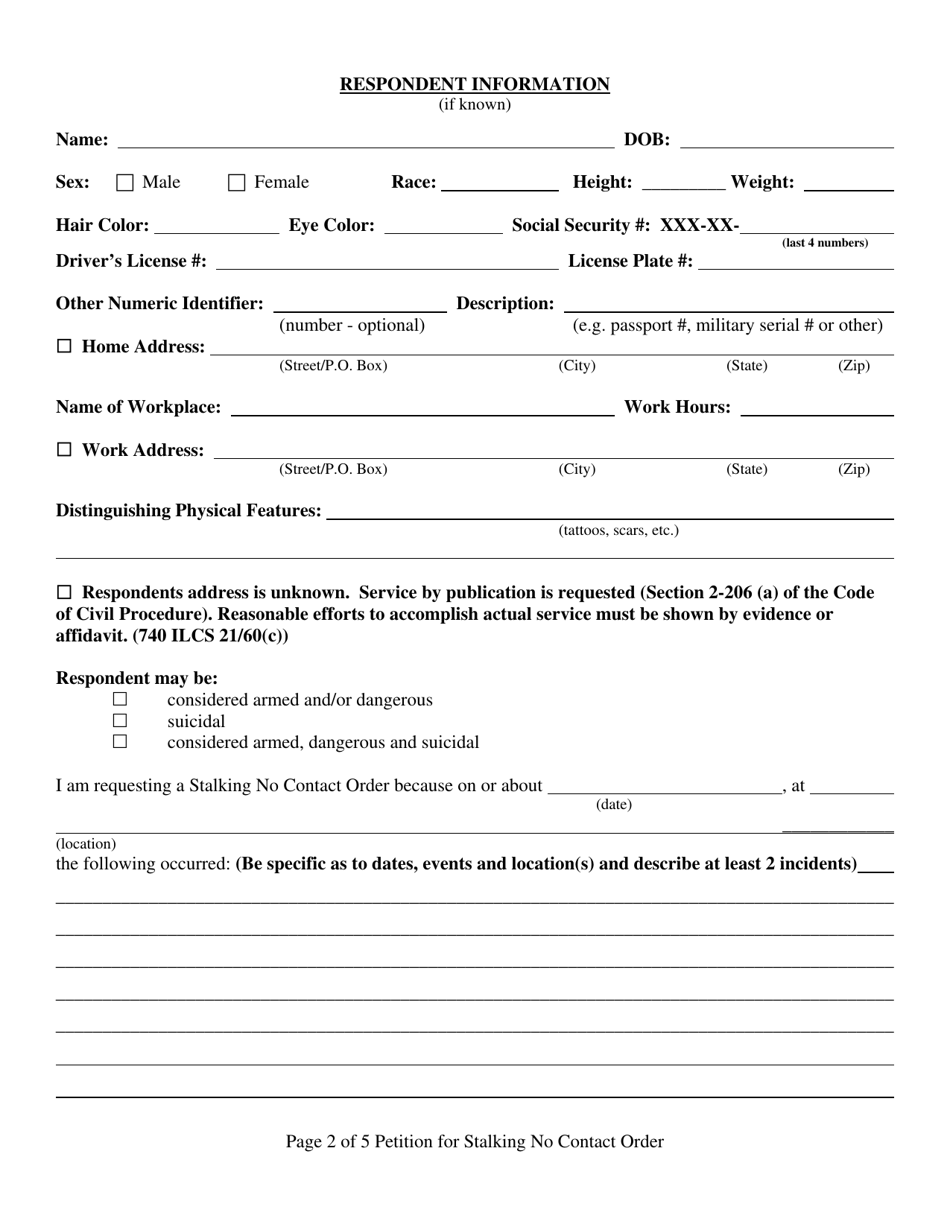 Form 70 - Fill Out, Sign Online and Download Fillable PDF, Illinois ...