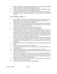 Form LF-90 Rights and Responsibilities Agreement Between Chapter 13 Debtor(S) and Chapter 13 Debtor(S)&#039; Attorney for Cases Filed in the United States Bankruptcy Court, Southern District of Florida - Florida, Page 3