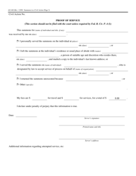 Form AO440 Summons in a Civil Action - Missouri, Page 2