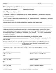 Form 13-19673-360 Petition for Adoption of Adult or Married Minor - County of San Bernardino, California, Page 2