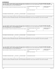 Application for Employment - Illinois, Page 2