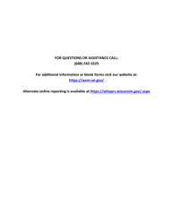 DMA Form 1003 Emergency Planning Notification (Epn) - Wisconsin, Page 4