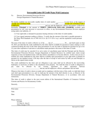 Performance Bond for Water Well Contractors/Irrevocable Letter of Credit Water Well Contractor - Georgia (United States), Page 2