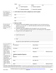 Form NAA-N2803.6 Appeal to the Appellate Court of Illinois - Illinois, Page 2