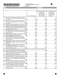 Form DR0106CR Colorado Pass-Through Entity Credit Schedule - Colorado, Page 2