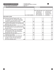 Form DR0106CR Colorado Pass-Through Entity Credit Schedule - Colorado, Page 3