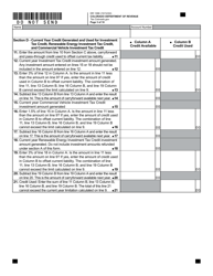 Form DR1366 Enterprise Zone Credit and Carryforward Schedule - Colorado, Page 4