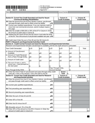 Form DR1366 Enterprise Zone Credit and Carryforward Schedule - Colorado, Page 9