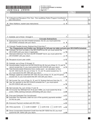 Form DR0104X Amended Individual Income Return Instructions - Colorado, Page 4