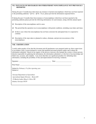 Georgia Npdes Cafo Permit Annual Report - Georgia (United States), Page 3