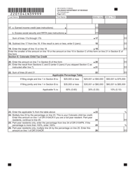 Form DR0104CN Colorado Child Tax Credit - Colorado, Page 6