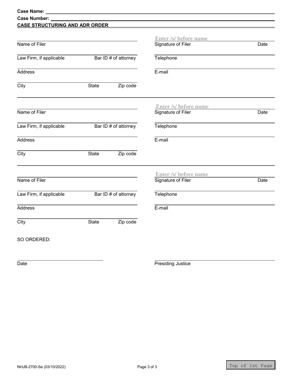 Form NHJB-2700-SE Case Structuring and Adr Order - New Hampshire, Page 3
