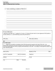 Form NHJB-4052-SE Right-To-Know Notice of Appeal - New Hampshire, Page 2