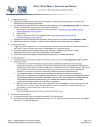 Project Setup Request Processes and Checklist - Homeowner Reconstruction Assistance (HRA) - Texas, Page 2