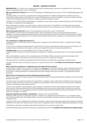 Form 15 Compliance Certificate for Building Design or Specification - Queensland, Australia, Page 3