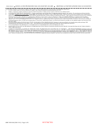 Formulario BMV5738 Poder Para El Registro De Vehiculos En Ohio - Ohio (Spanish), Page 2