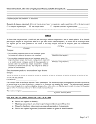 Plan Por Anticipado De Atencion Medica - Arkansas (Spanish), Page 2