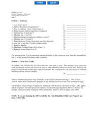 Form IT-CCC75 Tax Credit for Cost of Operations - Georgia (United States), Page 2