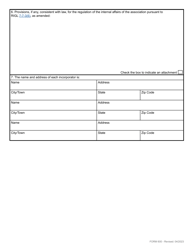 Form 600 Articles of Association - Domestic Non-profit Producers&#039; Cooperative Association - Rhode Island, Page 3