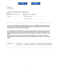 Form IT-QJ Application for Georgia Quality Jobs Tax Credit - Georgia (United States), Page 3