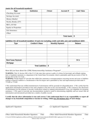 Cdbg Homeownership Assistance Application - Lee County, Florida, Page 6