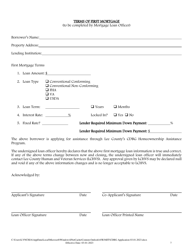 Cdbg Homeownership Assistance Application - Lee County, Florida, Page 7