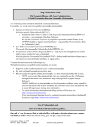 Form OFP101 Instructions - Asking for an Order for Protection (Ofp) - Minnesota (English/Somali), Page 29