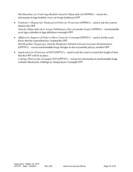 Form OFP101 Instructions - Asking for an Order for Protection (Ofp) - Minnesota (English/Somali), Page 33